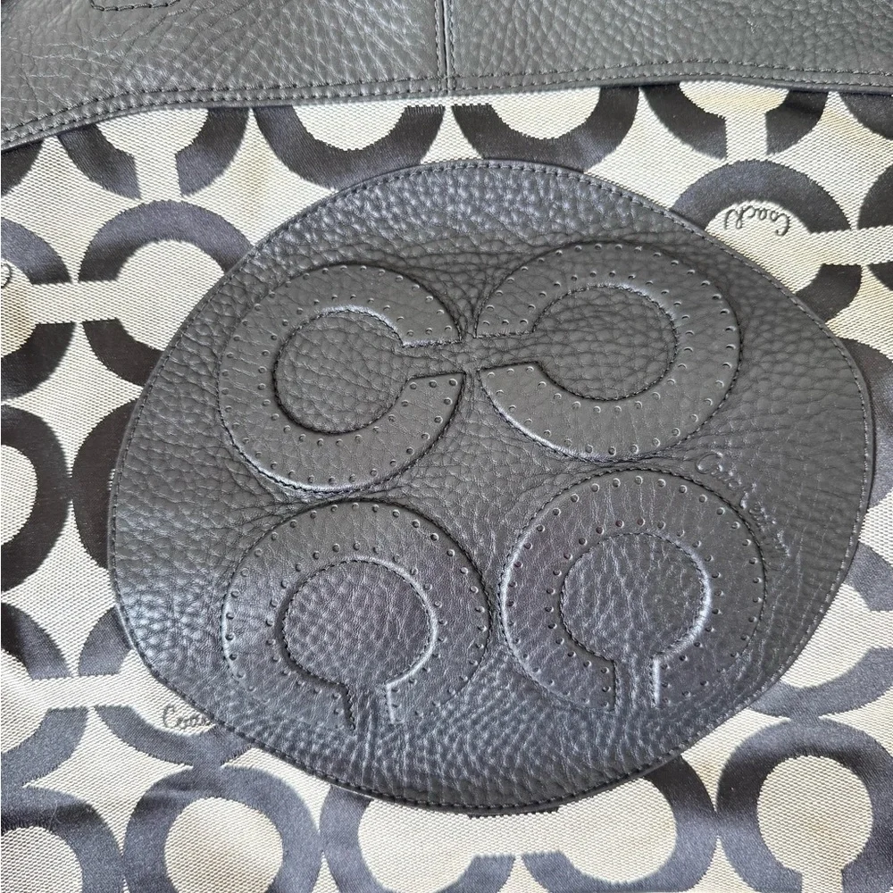 Coach 15013 Op Art Signature Bag